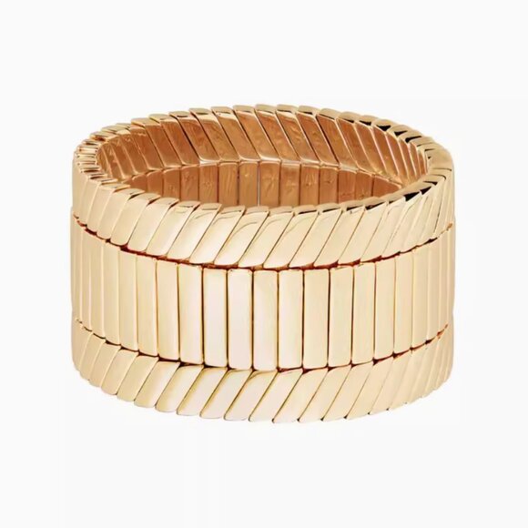 Roxanne Assoulin Liquid Gold Bracelet Stack Set of 3 - Picture 1 of 3